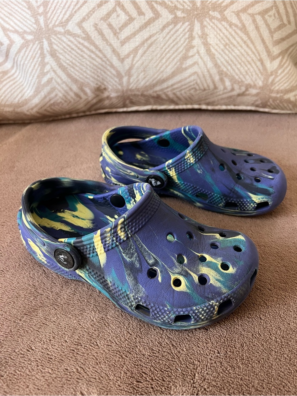 Tie Dye Crocs